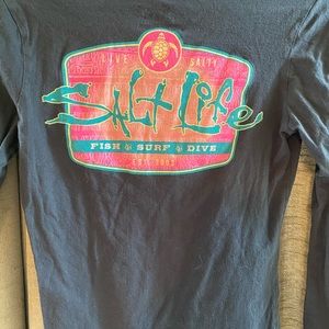 Salt life long sleeve top.
